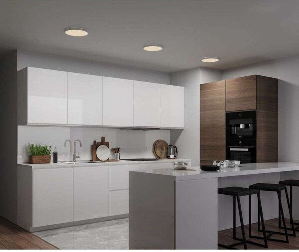 Stropní Lampa Nordlux, stmívatelné, Bílá, Obývací pokoj, Plast