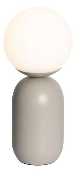 Stolní lampa Nordlux, Šedá, Obývací pokoj, Kov