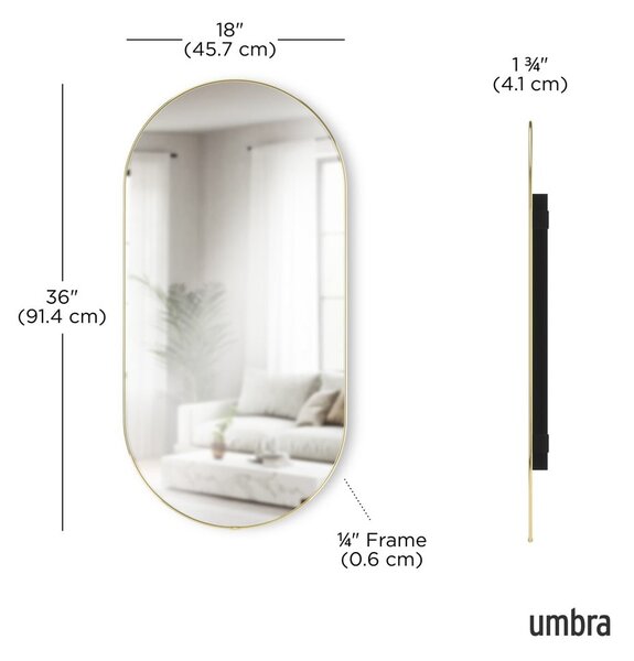 Nástěnné zrcadlo 46x91 cm Hubba – Umbra