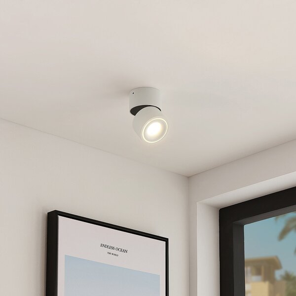 Stropní Lampa Arcchio, Rotari, stmívatelné, Bílá, Chodba, Hliník, Moderní