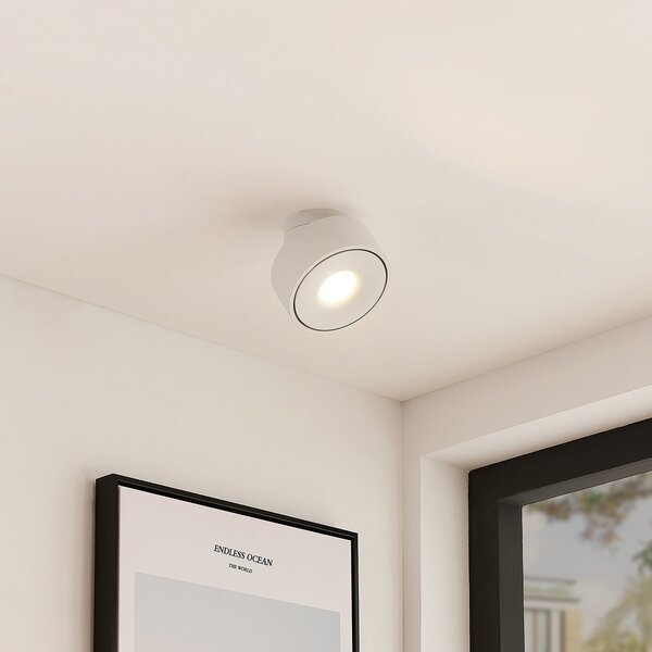 Stropní Lampa Arcchio, Rotari, stmívatelné, Bílá, Chodba, Kov, Moderní