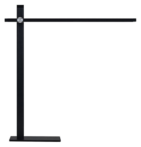 Stolní lampa Lucande, Wasko, stmívatelné, Černá, Pracovna, Kov, Moderní