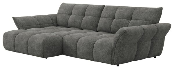 ROHOVÁ SEDAČKA, textil, antracitová Welnova - Sedací soupravy