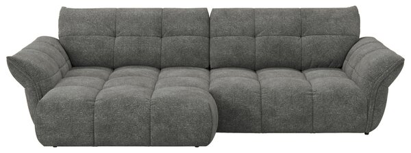 ROHOVÁ SEDAČKA, textil, antracitová Welnova - Sedací soupravy
