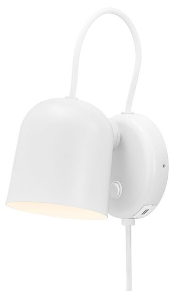 Nástěnná Svítidla DFTP by Nordlux, Angle, stmívatelné, Bílá, Obývací pokoj, Kov, Moderní