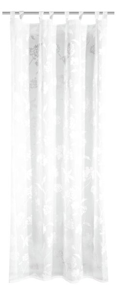 Bílá voálová záclona 135x245 cm Flowers – Sehlbach