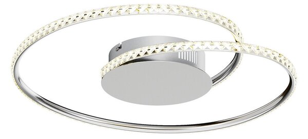Stropní Lampa Lindby, Joline, Metalická, Obývací pokoj, Kov, Moderní
