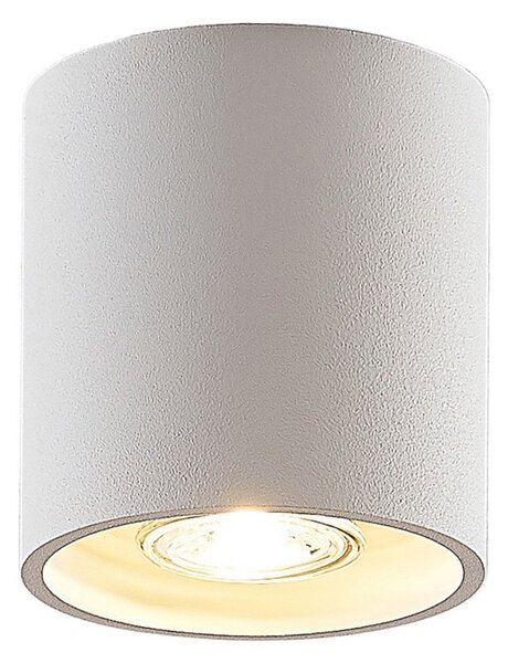 Stropní Lampa Lindby, Parvin, stmívatelné, Bílá, Obývací pokoj, Kov, Moderní