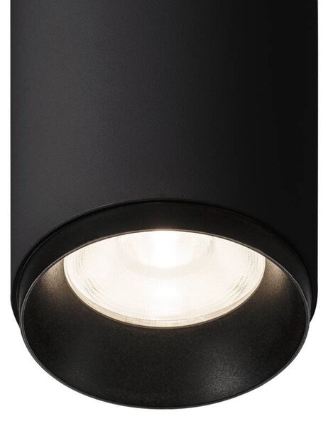 LA 1004114 NUMINOS® SPOT PHASE S vnitřní LED přisazené stropní svítidlo černá/černá 4000 K 24° - BIG WHITE (SLV)