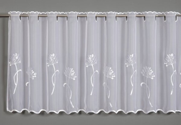 Bílá voálová záclona 140x48 cm Dandelion – Sehlbach