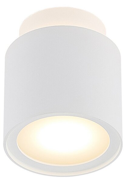 Stropní Lampa Arcchio, Walisa, stmívatelné, Bílá, Obývací pokoj, Hliník, Moderní