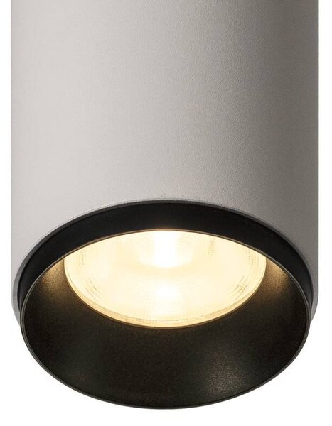 LA 1004111 NUMINOS® SPOT PHASE S vnitřní LED přisazené stropní svítidlo bílá/černá 3000 K 36° - BIG WHITE (SLV)