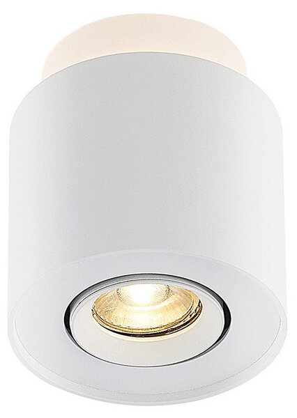 Stropní Lampa Arcchio, Walisa, stmívatelné, Bílá, Obývací pokoj, Hliník, Moderní