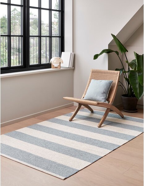 Světle modro-krémový vnitřní a venkovní koberec 140x180 cm Bob Blue Fog – Pappelina