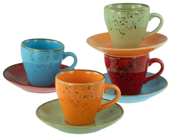 SADA HRNKŮ NA KÁVU kamenina keramika Creatable - Kolekce nádobí, Online Only