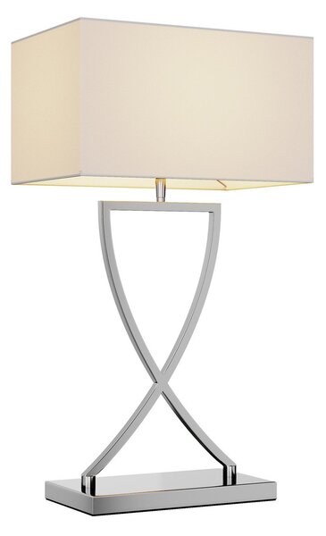 Stolní lampa Lucande, Evaine, Metalická, Obývací pokoj, Kov, Moderní