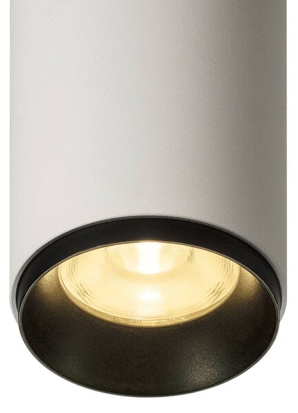LA 1004206 NUMINOS® SPOT PHASE M vnitřní LED přisazené stropní svítidlo bílá/černá 3000 K 24° - BIG WHITE (SLV)