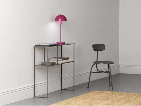 Stolní lampa Herstal, Fialová, Obývací pokoj, Kov