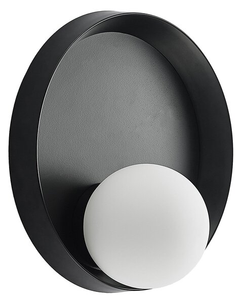 Nástěnná Svítidla Lucande, Andelina, stmívatelné, Černá, Obývací pokoj, Kov, Design