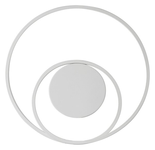 Stropní Lampa Lindby, Emisua, stmívatelné, Bílá, Obývací pokoj, Hliník, Moderní