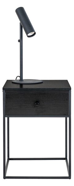 Černý noční stolek Vita – House Nordic