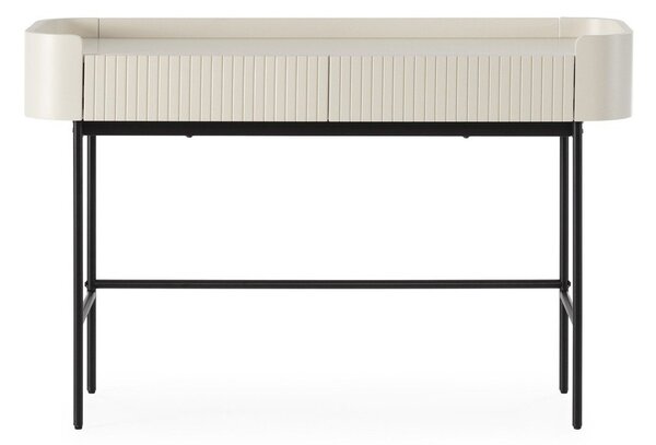 Krémový konzolový stolek 40x120 cm Willa – MOME