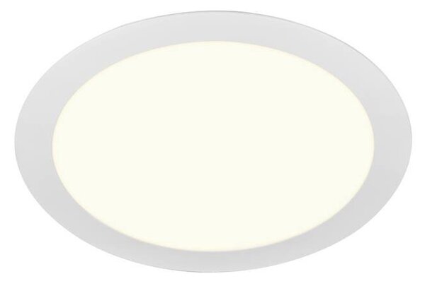 LA 1004696 SENSER 24 DL vnitřní LED stropní zápustné svítidlo kulaté bílé, 4000 K - BIG WHITE (SLV)