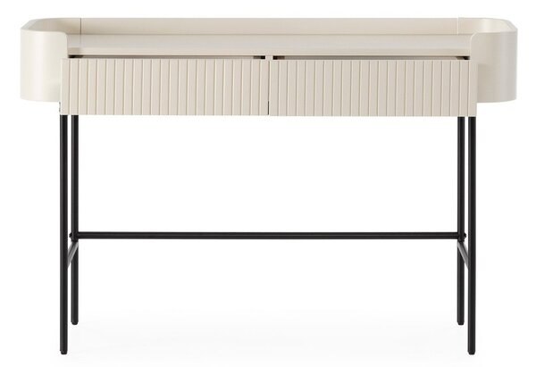 Krémový konzolový stolek 40x120 cm Willa – MOME