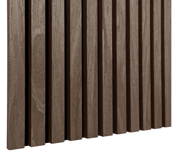 Nordic Living Ořechový akustický panel Zuis 240 x 60 cm