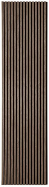 Nordic Living Ořechový akustický panel Zuis 240 x 60 cm
