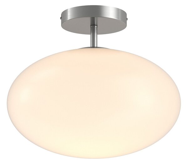 Stropní Lampa Lindby, Sonika, stmívatelné, Bílá, Obývací pokoj, Sklo, Moderní