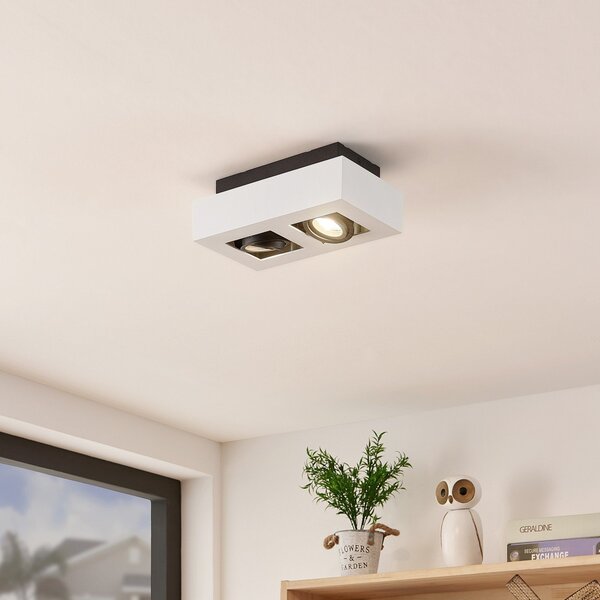 Stropní Lampa Arcchio, VINCE, stmívatelné, Bílá, Chodba, Hliník, Moderní