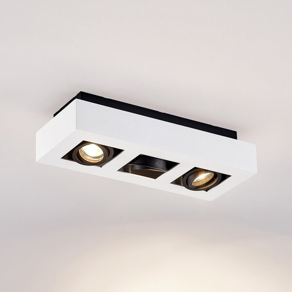 Stropní Lampa Arcchio, VINCE, stmívatelné, Bílá, Kuchyně, Hliník, Moderní