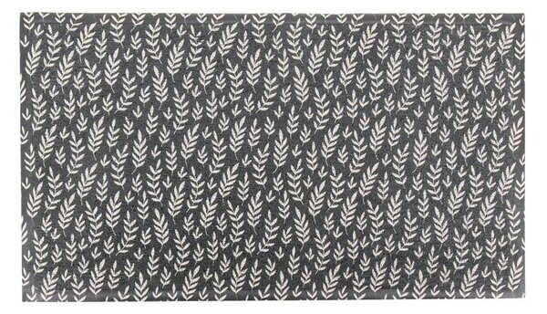 Rohožka 40x70 cm Navy Leaf – Artsy Doormats