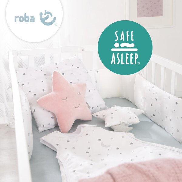 Pěnová dětská matrace s odnímatelným potahem 70x140 cm Comfort Air Roll – Roba