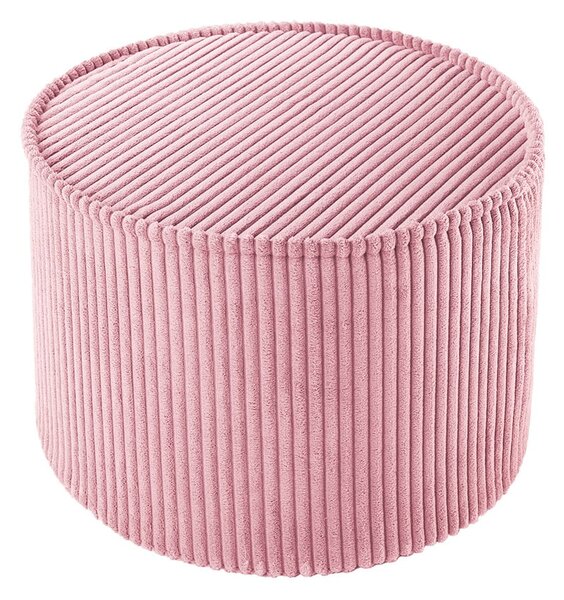 Růžový manšestrový dětský puf – Wigiwama