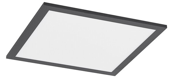 Stropní Lampa Lindby, Nelios, Černá, Kuchyně, Plast, Moderní