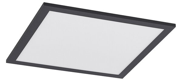 Stropní Lampa Lindby, Nelios, stmívatelné, Černá, Kuchyně, Plast, Moderní