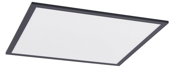 Stropní Lampa Lindby, Nelios, Černá, Kuchyně, Plast, Moderní