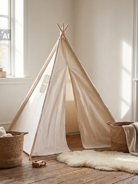 Sinsay - Dětský stan tipi - béžová