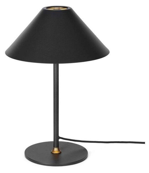 Stolní lampa Halo Design, Černá, Obývací pokoj, Kov