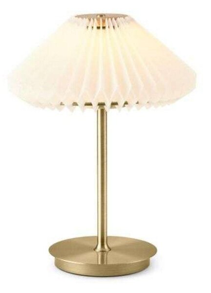 Stolní lampa Halo Design, stmívatelné, Bílá, Obývací pokoj, Kov