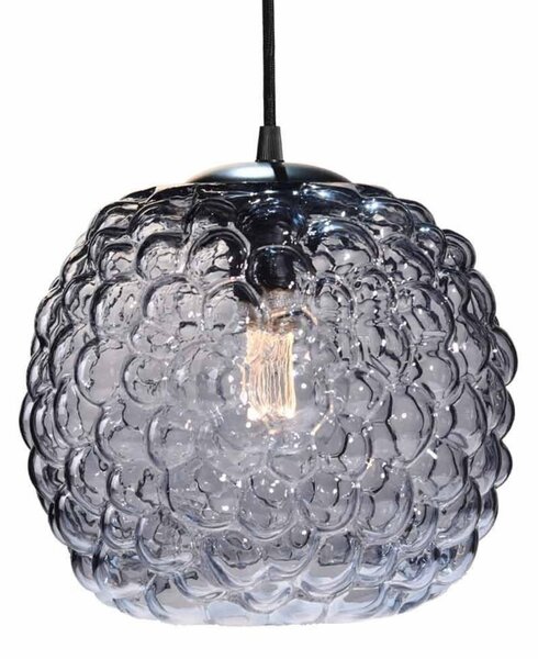 Závěsná svítidlo Halo Design, Šedá, Jídelna, Sklo