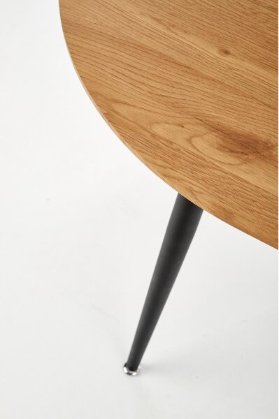 Rozkládací jídelní stůl BALNOR 120/160x80 cm dub/černá