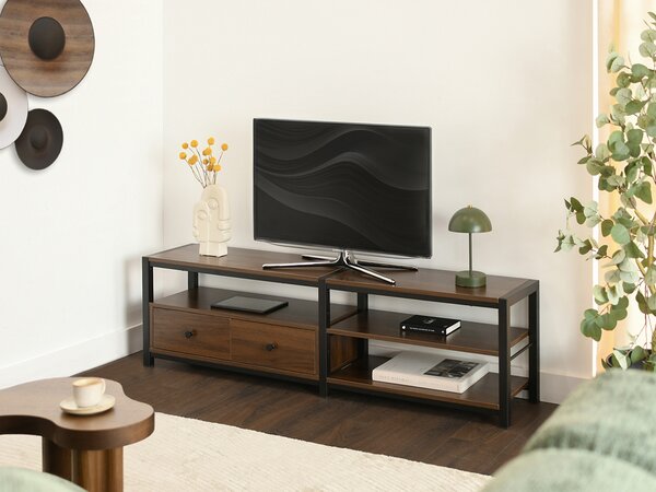 TV stolek/skříňka Empantana (černá). Akce -13%