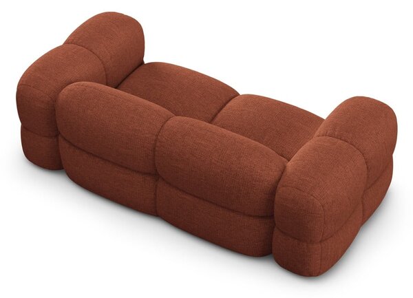 Pohovka v cihlové barvě 210 cm Loretto – Cosmopolitan Design
