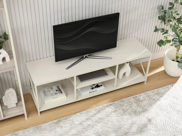 TV stolek/skříňka Jabalinas (krémová). Akce -15%