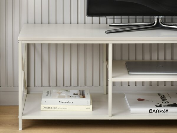TV stolek/skříňka Jabalinas (krémová). Akce -15%