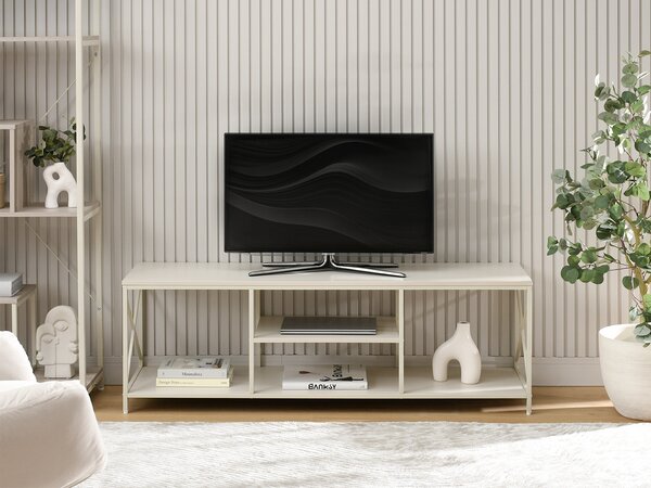 TV stolek/skříňka Jabalinas (krémová). Akce -15%