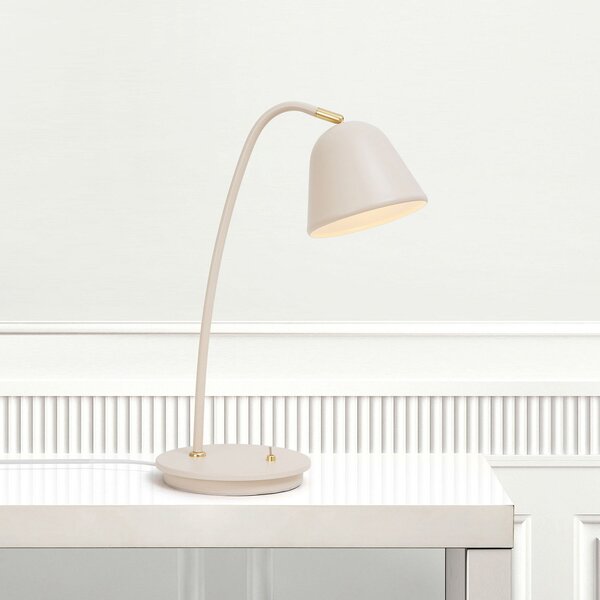Stolní lampa Nordlux, Fleur, Béžová, Obývací pokoj, Kov, Moderní